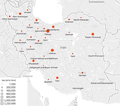 Gas Splits Network